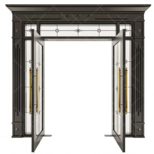 Cửa nhôm chính 4 cánh GS4AL-BLS