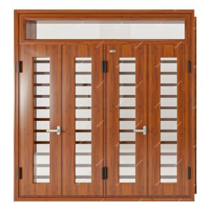 CỬA SỔ NHÔM CHẤN SONG 4 CÁNH CS4AL